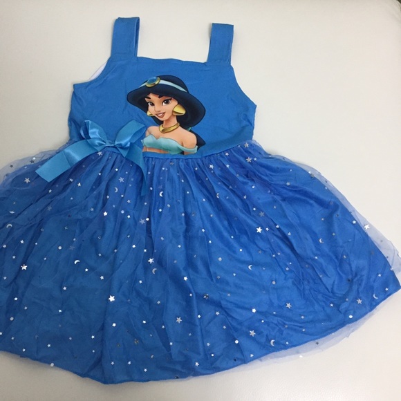 Princess Jasmine Cute Sparkly Dress - Picture 3 of 8